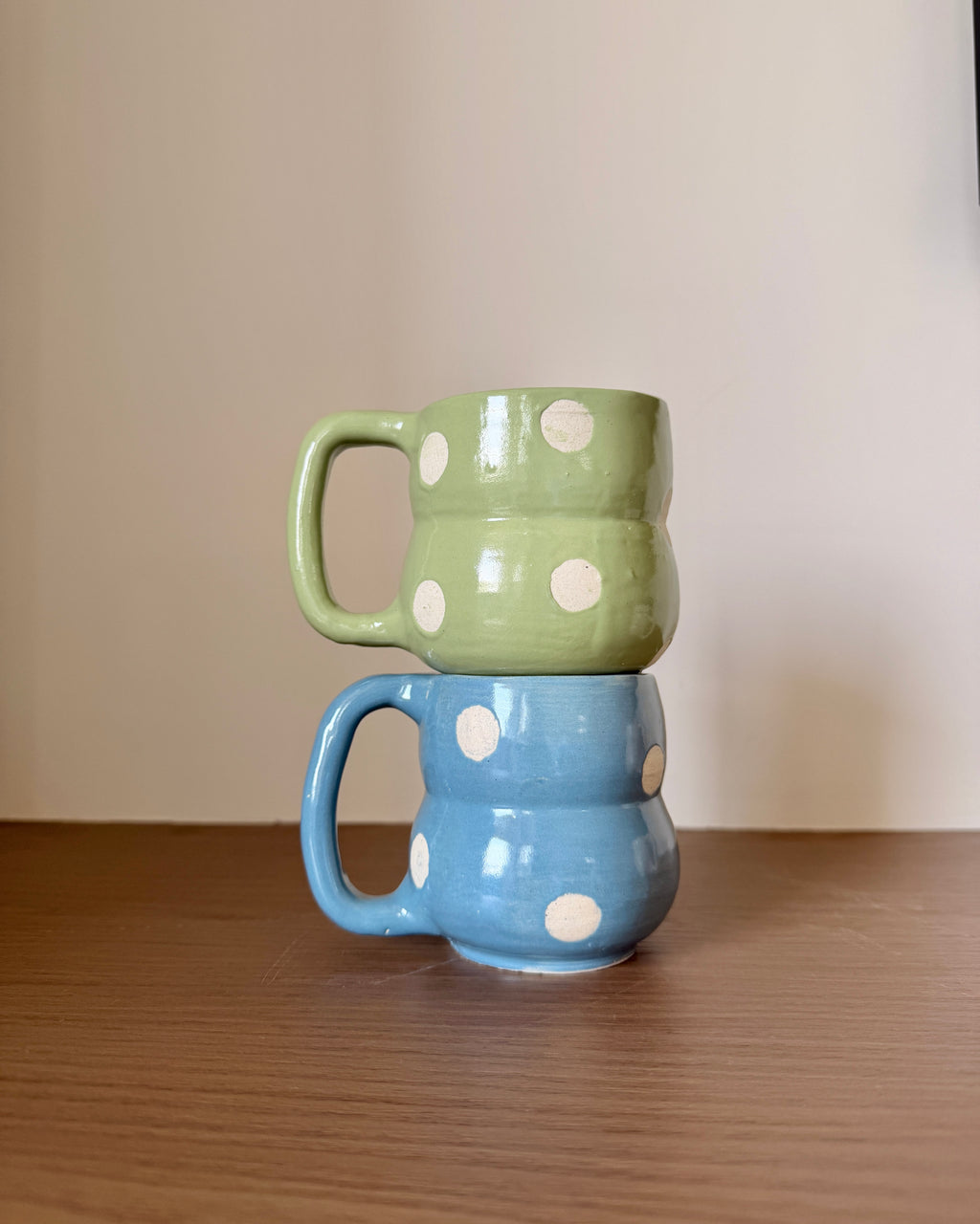 Polka Dot Bubble Mug