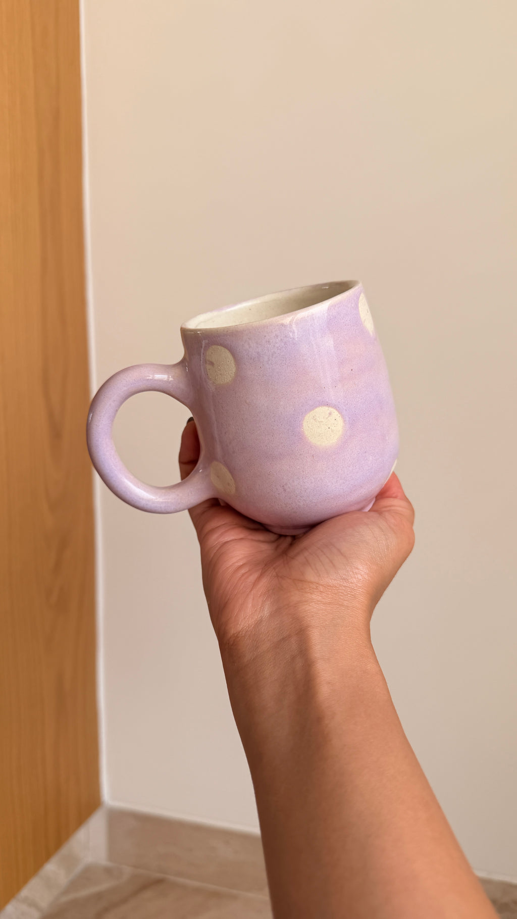 Polka Dot Bubble Mug
