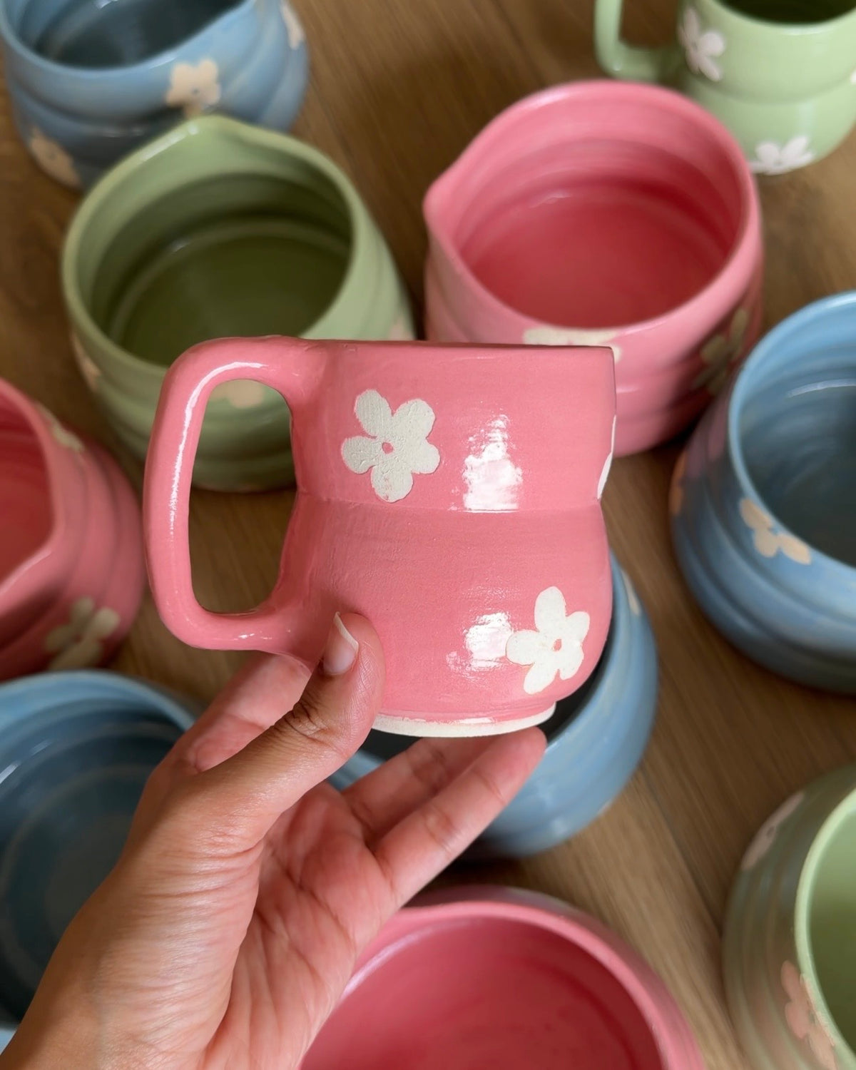 Flower Matcha Cup