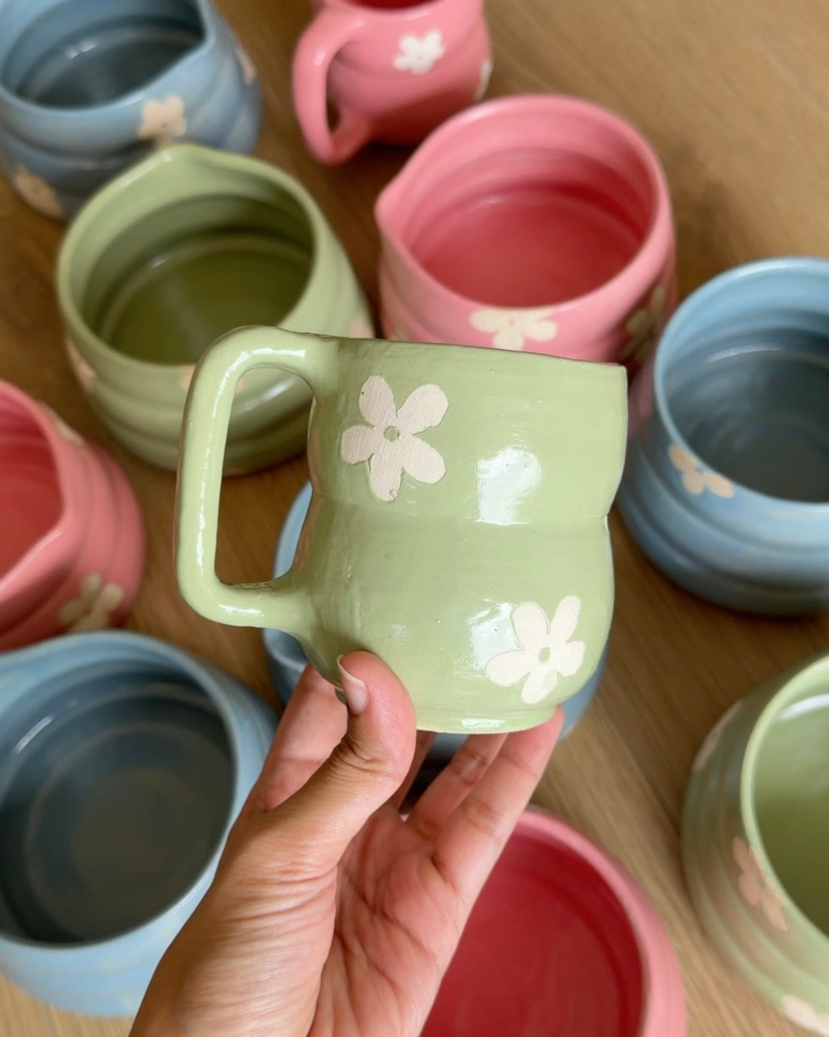 Flower Matcha Cup